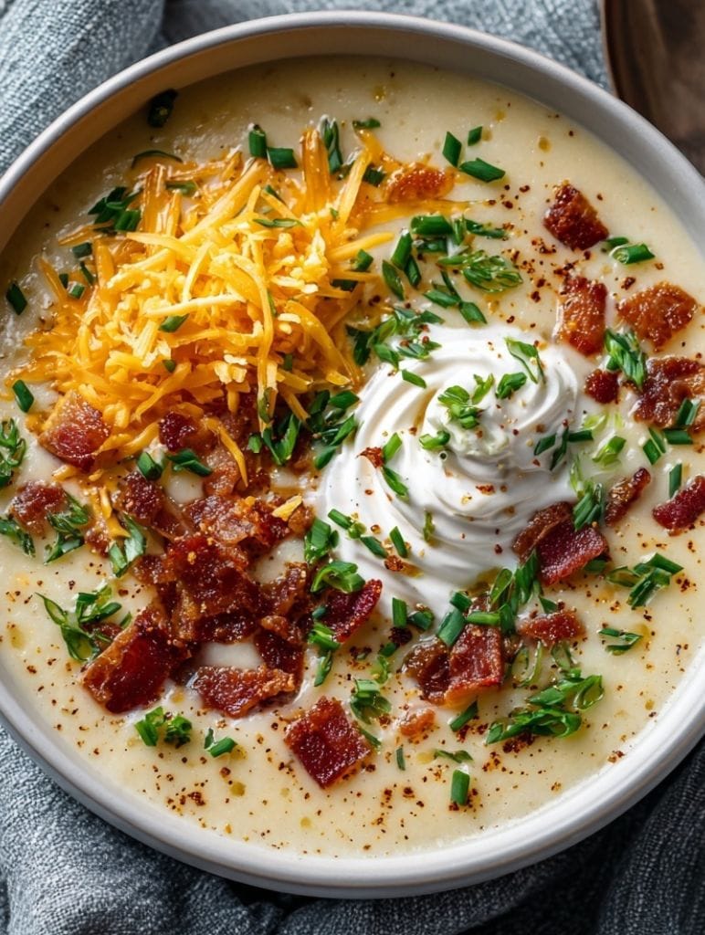 Ultimate Family Comfort: Slow Cooker Loaded Potato Soup Recipe